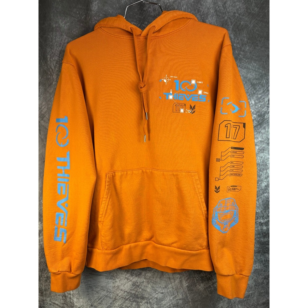 100 Thieves x Halo Infinite Collab Hoodie Large Master Chief Made in USA Rare